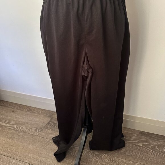 VTG 90s Nike Mens Black Break Away Pants Buttons Basketball ActiveWear Logo XL - Picture 6 of 6